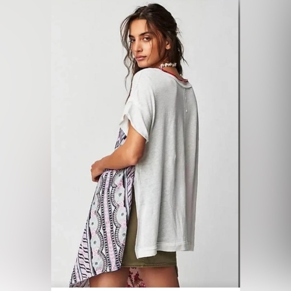 Free People Pick Your Scarf Tunic NWT Size Large - Picture 4 of 13